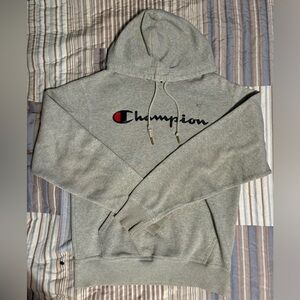 long sleeve champion hoodie with pocket